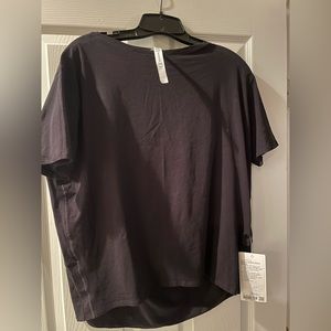 LuLuLemon Back in Action Short Sleeve Shirt